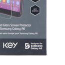 Key Tempered Glass Screen Protector for Samsung Galaxy A6 Smartphones - Clear
