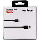 Verizon (10-Foot) USB Cable for Apple iPhones & iPads - Black