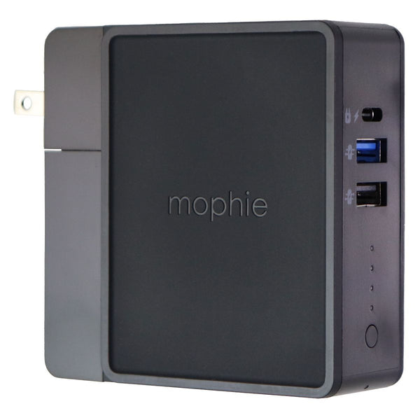 Mophie Powerstation Hub - Portable Battery hub with Wireless Qi - Black
