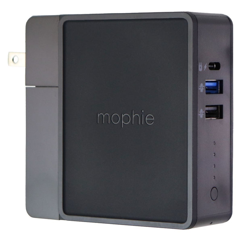 Mophie Powerstation Hub - Portable Battery hub with Wireless Qi - Black