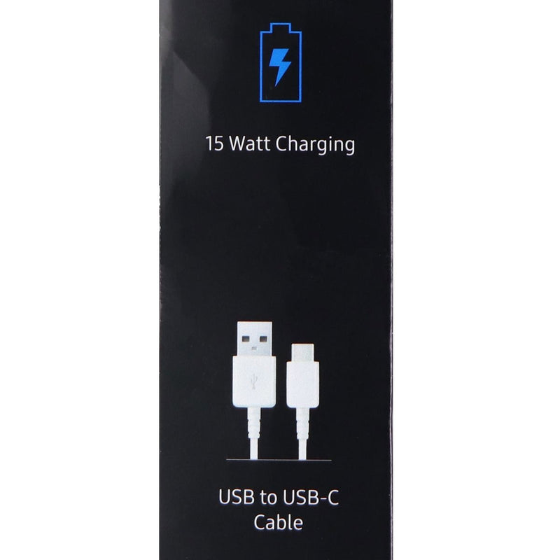 Samsung Adapter Fast Charger (EP-TA20JWE) and 4-Foot USB-C Type C Cable - White