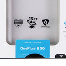 Speck Presidio Perfect-Clear Case for OnePlus 8 5G - Gold Glitter/Clear