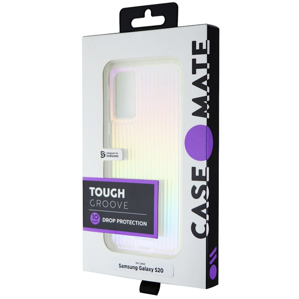 Case-Mate Tough Groove Hybrid Case for Samsung Galaxy S20 - Iridescent