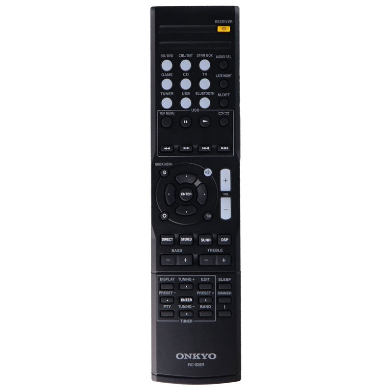 Onkyo Remote Control (RC-928R) for Select Onkyo Devices - Black