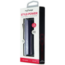 MyCharge Rechargeable 2200mAh Portable Power Bank with Single USB Port - Purple