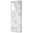 Kate Spade Hard Case for Motorola Edge+ (2020) - Hollyhock Floral Clear/Cream