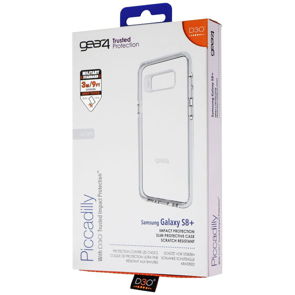 ZAGG D30 Piccadilly Hybrid Hard Case for Samsung Galaxy S8+ (Plus) - Clear/Gray