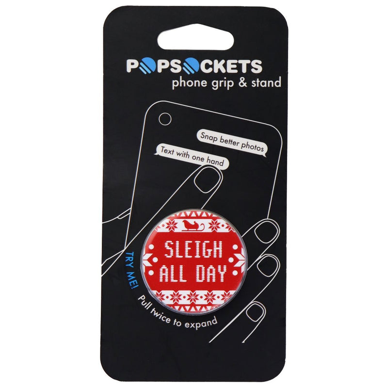PopSockets Original Holiday Cell Phone Grip & Stand - Sleigh All Day
