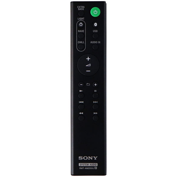 Sony Remote (RMT-AM200U) for Sony GTK-XB7 High-Power Audio System - Black
