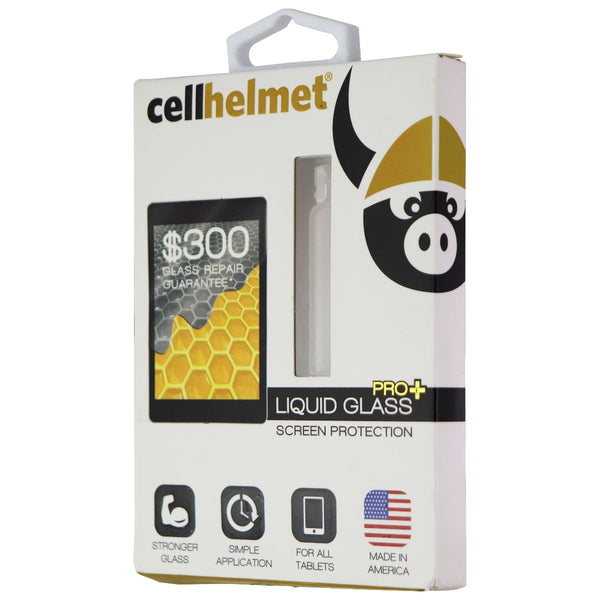 CellHelmet Liquid Glass (Pro+) Screen Protector for Tablets - Clear (1.5 mL)