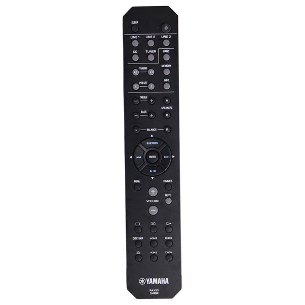 Yamaha Remote (RAX33ZU49260) for Yamaha R-S202 / R-S202BL  AV Receivers - Black