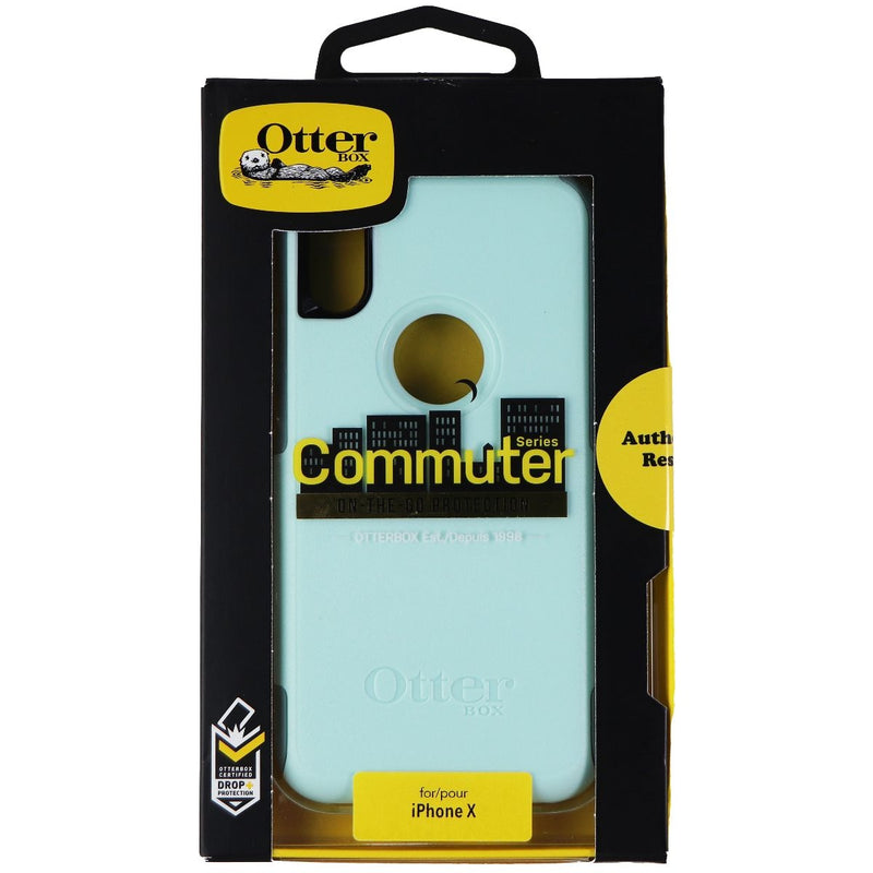 OtterBox Commuter Series Case for iPhone Xs/X - Ocean Way (Aqua Sail/Aquifer)