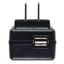Yealink (0H - 1006B0500600UU - UL)  5V 0.6A Wall Adapter for USB Devices - Black