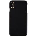 Case-Mate Barely There Genuine Leather Hard Case for Apple iPhone XS Max - Black