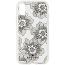 Kate Spade Hardshell Case for Apple iPhone X & XS - Clear Floral / White / Gems