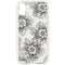 Kate Spade Hardshell Case for Apple iPhone X & XS - Clear Floral / White / Gems