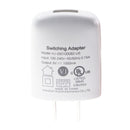 5V - 1A Single USB Wall Charger/Adapter (HJ-0501000B2-US) - White