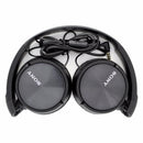 Sony ZX Series Wired On Ear Headphones - Black (MDR-ZX310AP)