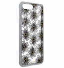 Sonix Clear Coat Series Case Cover for iPhone 7 Plus/8 Plus Clear/Black Flowers