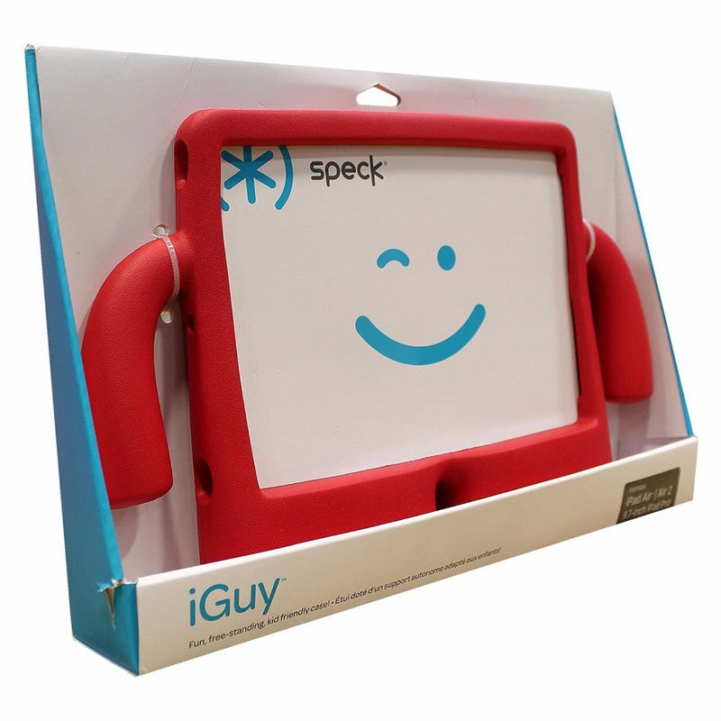 Speck iGuy Kid Friendly Case Stand for 9.7 in iPad Pro, iPad Air 2, iPad Air Red