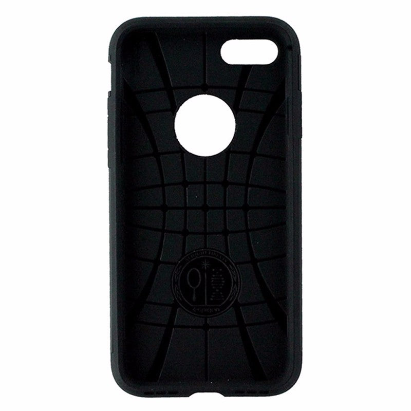 Spigen Slim Armor Dual Layer Case w/ Kickstand for iPhone 8 / 7 - Matte Black