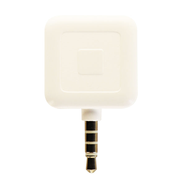 Square Credit Card Reader for Apple and Android Devices - White