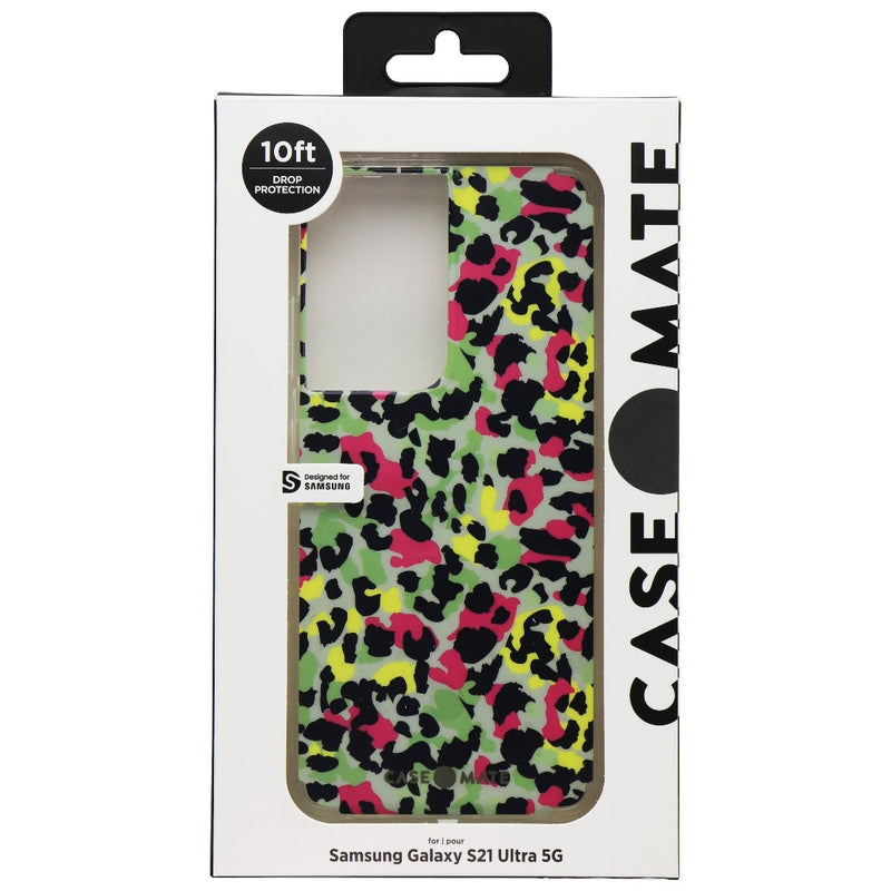 Case-Mate Prints Case for Samsung Galaxy S21 Ultra 5G - Neon Cheetah