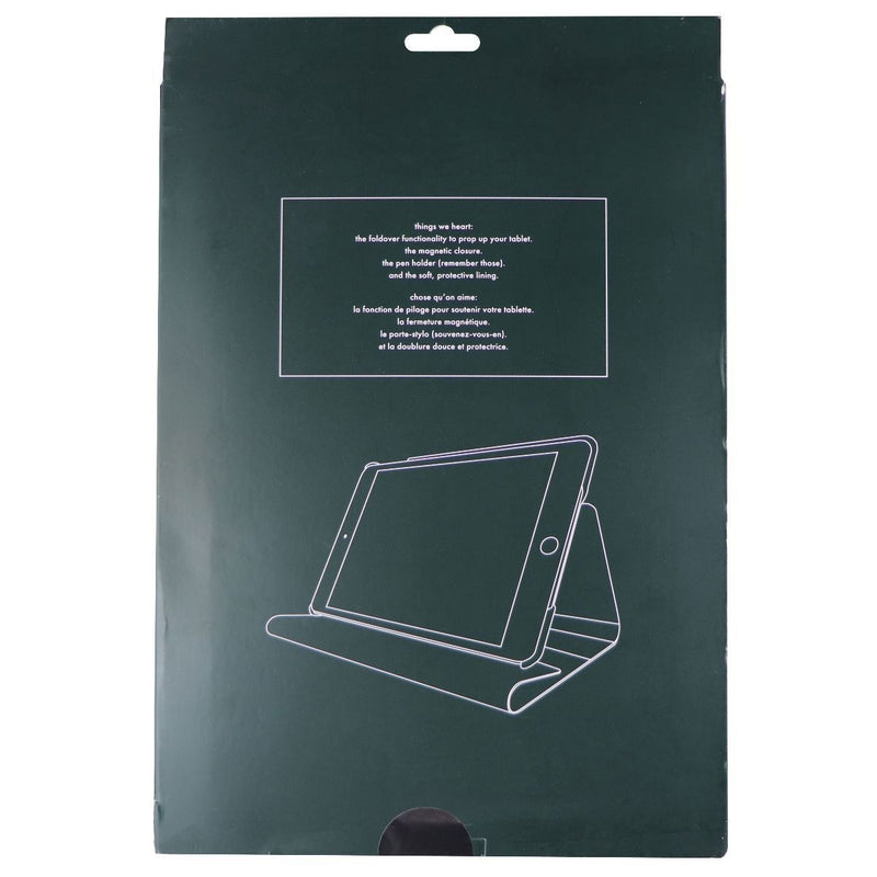 Kate Spade Envelope Folio Case for Apple iPad 10.2 - Reverse Hollyhock/Black