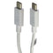 PureGear 3.3 ft. USB-C to USB-C Charging and Data Sync Cable - White