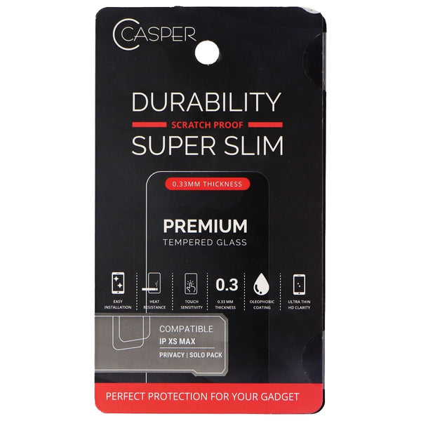 Casper Super Slim Tempered Glass Screen Protector for Apple iPhone Xs Max