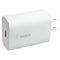 Belkin 25-Watt (USB-C) PD Wall Charger - White (WCA004dq)