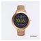 Fossil Womens Gen 3 Venture Stainless Steel Touchscreen Watch - Beige (FTW6005)