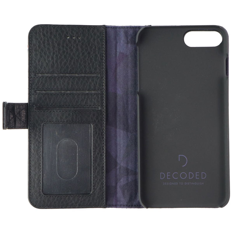 Decoded Magnetic Leather Case for iPhone 8 Plus / 7 Plus / 6s Plus - Black