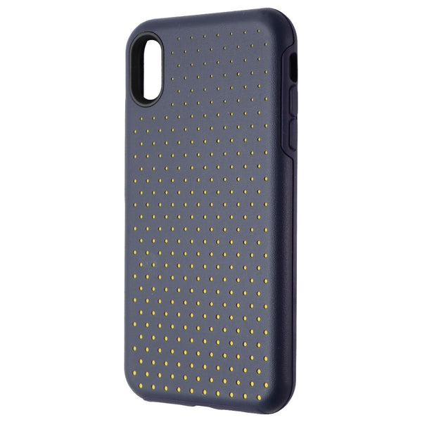 OtterBox Statement Moderne Case for iPhone Xs Max - Midnight Polka (Blue/Citrus)