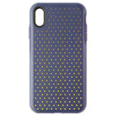 OtterBox Statement Moderne Case for iPhone Xs Max - Midnight Polka (Blue/Citrus)