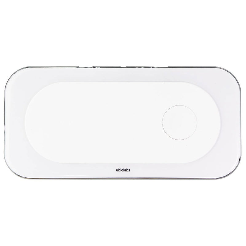 ubiolabs 10-Watt Wireless Fast Charging Pad (WCB123) for Qi Devices - White