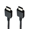 Samsung (1.8m/5.9ft) USB-C to USB-C Charge and Sync Cable - Black (EP-DW767JBZ)