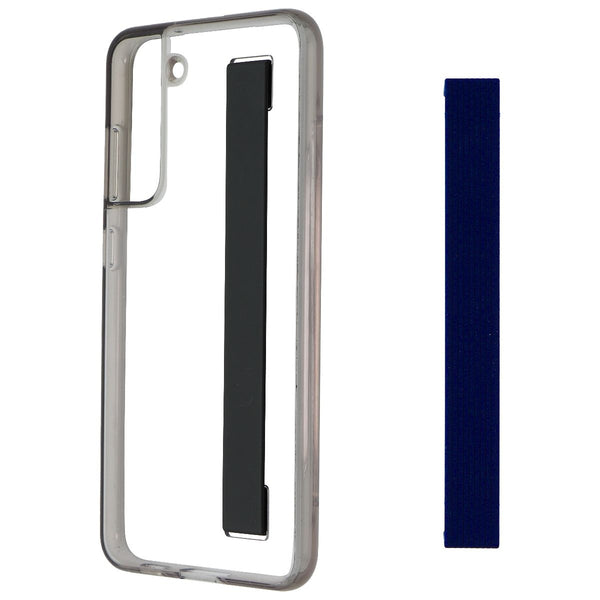 Samsung Slim Strap Cover Case for Galaxy S21 FE (5G) - Clear/Black/Dark Gray
