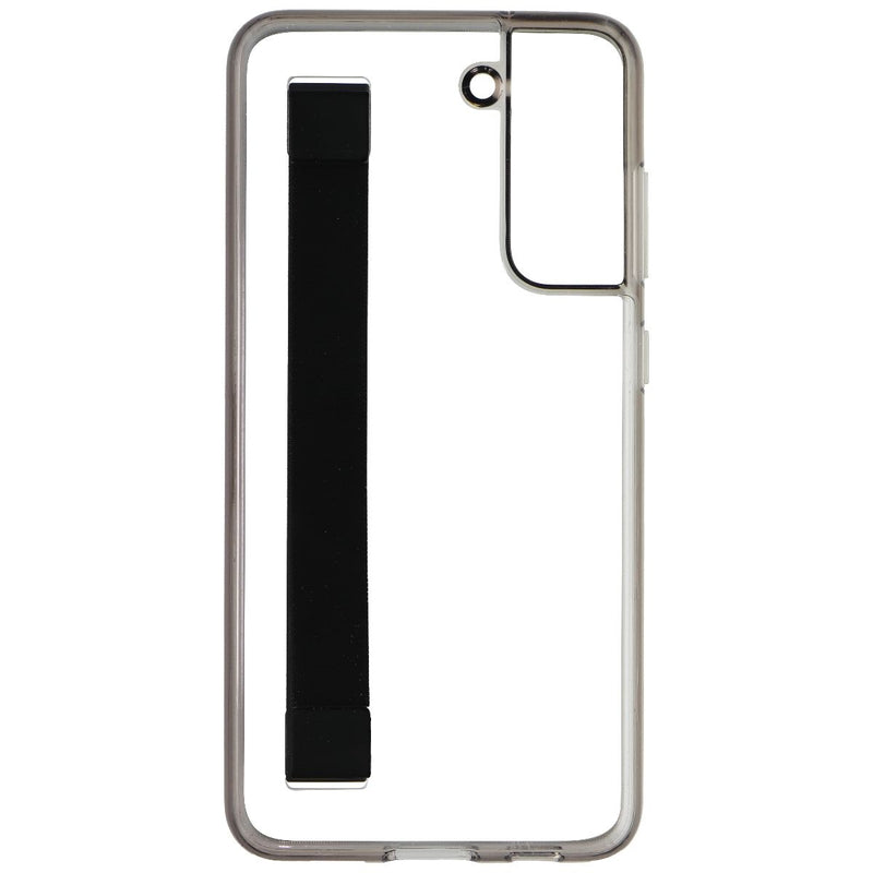 Samsung Slim Strap Cover Case for Galaxy S21 FE (5G) - Clear/Black/Dark Gray
