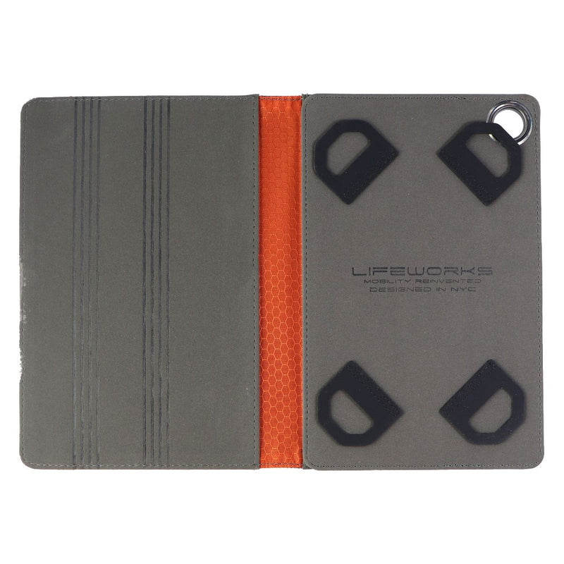 Lifeworks Universal Voyager Series Case for 7-8-inch Tablets - Black / Orange