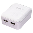 TYLT Battery Kit with Car, Wall, and Portable Chargers for iPhone & More - Gray