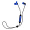JLab Metal Wireless Rugged Earbuds with Microphone and Control - Black/Blue