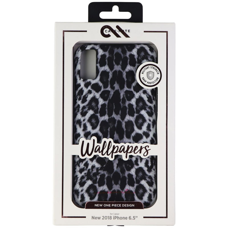 Case-Mate Wallpapers Series Case for Apple iPhone Xs Max - Gray Leopard