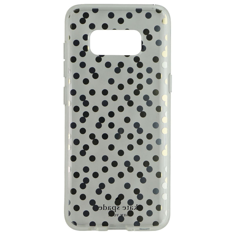 Kate Spade Hardshell Case for Galaxy S8 - Confetti Dot Clear/Gold/Silver