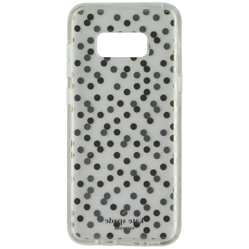 Kate Spade Hardshell Case for Galaxy S8 Plus - Confetti Dot Clear/Gold/Silver