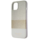 Kate Spade Protective Hardshell Case for iPhone 13 - Glitter Block White