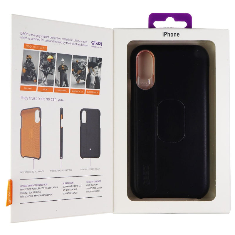 ZAGG Knightsbridge Series Case for Apple iPhone Xs/X Smartphones - Black