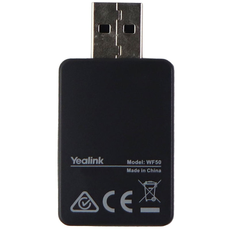 Yealink Wireless USB Wi-Fi Adapter, Dual Band 802.11ac (WF50) - Black