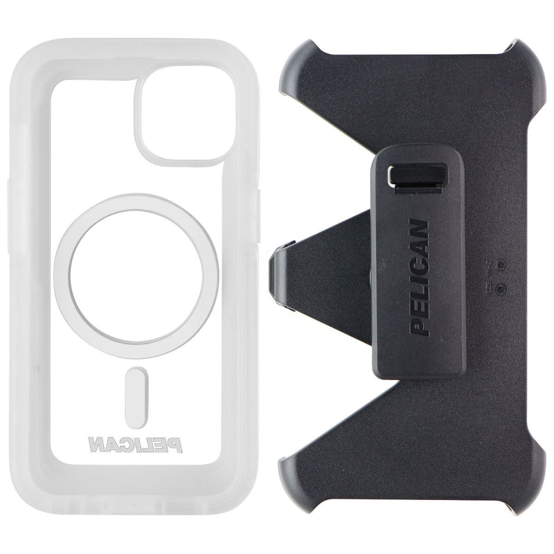 Pelican Voyager Magnetic Case For Magsafe for iPhone 14/13 - Clear/White