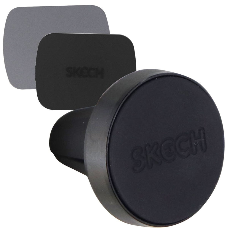 Skech Magnetic Universal Car Mount with Lightweight Metal Plate - Black